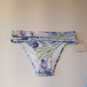 Saha swimwear floral bikini bottom new